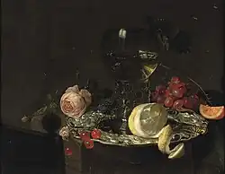 Simon Luttichuys et Cornelis de Heem, Nature morte, XVIIe&nbsp;siècle.