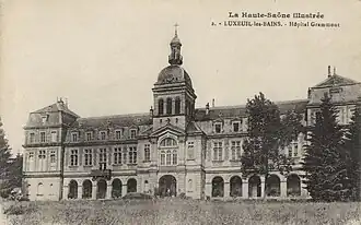 L'hôpital au début du XXe siècle.