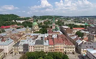 Vieille ville de Lviv.