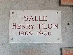 Salle Henri-Flon.