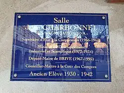 Salle Jean-Charbonnel.