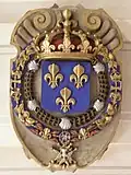 Blason du roi de France.