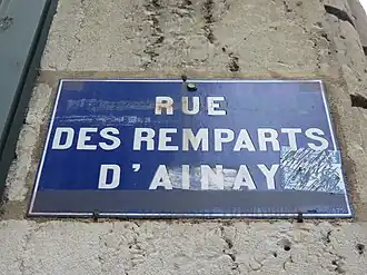 Voir la plaque.