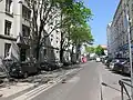 Rue du Dauphiné au niveau de la rue Bréchan (avril 2019)