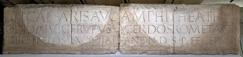 Dédicace de l'amphithéâtre AE 1959, 00078.