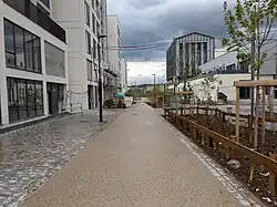 Rue Anna-Politkovskaïa, à Lyon.