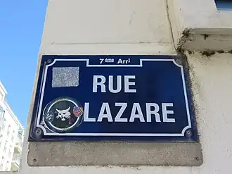 Voir la plaque.