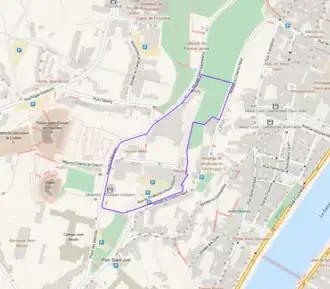 Localisation de Antiquaille