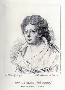 Claire Mattéi, mère de François.