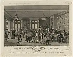 Dessinée par Meunier et gravée par Nicolas Ponce.