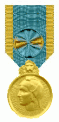 Médaille d’or de la jeunesse et des sports.