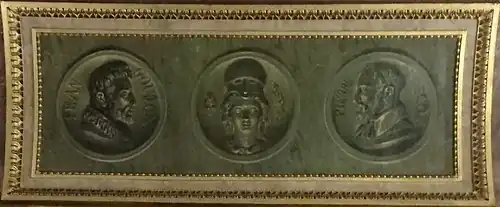 Médaillons de Goujon et Lescot, 1831, Musée du Louvre