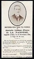 Mémento d'Anatole-Léonce-Pierre de la Panouse (1894)