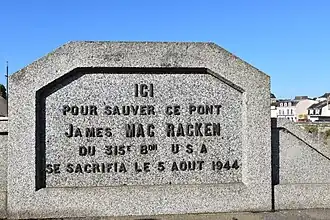 Mémorial Mac Racken.