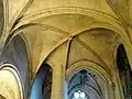 Voûte de la 2e&nbsp;travée de la nef.