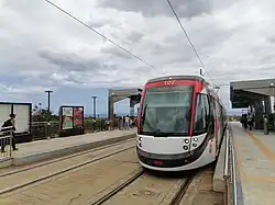 Métro Express de Maurice à la station de Barkly