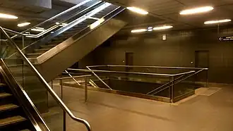 Niveau intermédiaire souterrain.