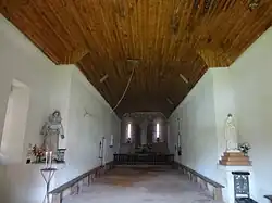 Nef allongée au XIXe&nbsp;siècle.