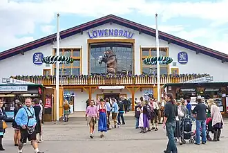 Löwenbräu-Festhalle de l'Oktoberfest de Munich