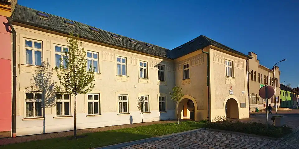 Němčice nad Hanou : hôtel de ville.