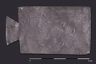 Image illustrative de l’article Tablette de Chamalières