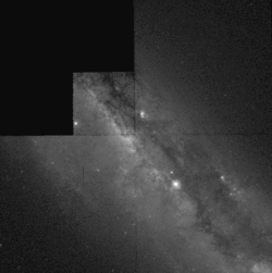 Autre image de M108 par le télescope spatial Hubble.