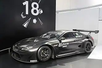 M6 GT3 par Cao Fei sans installation numérique