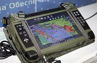 Tablette numérique «&nbsp;Sagittarius&nbsp;» pour officier commandant.