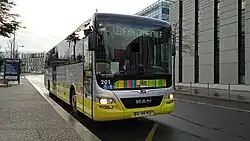 Man Lion's Intercity, à Chateaucreux