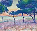 Henri-Edmond-Cross - La plage de Saint-Clair (1925).