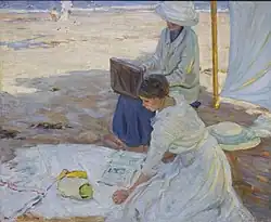 Under the Shadow of the Tent, 1914