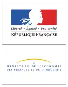 Logo du ministère de l'Économie des Finances et de l'Industrie de 1999 à mai 2007.