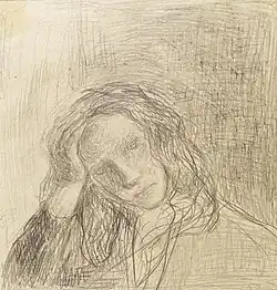 Autoportrait de 1948 (Galerie nationale hongroise, Budapest).