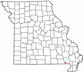 Localisation de Neelyville