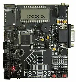 Description de l'image MSP430FG461x EVK.jpg.