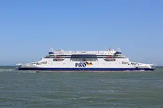 illustration de MS P&O Pioneer