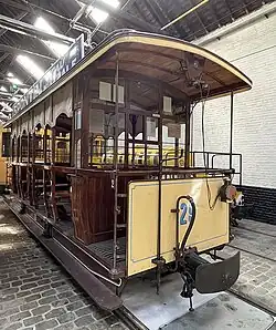Baladeuse N° 29 des Tramways Bruxellois