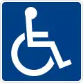 Accessible aux handicapés