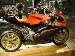 MV Agusta F4, série spéciale Tamburini, du nom de son designer.