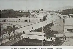 Ville et gare du Hedjaz à Damas, Le Miroir, octobre 1918