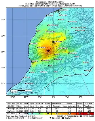 Image illustrative de l’article Séisme de 2023 au Maroc