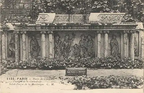 Maître-autel de la cathédrale exposé au Musée de Cluny.