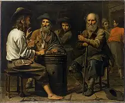 Maître des cortèges - Peasants in a tavern