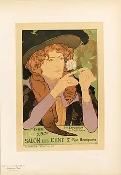 5e Exposition du 1er au 31 octobre, Salon des Cent (1895).