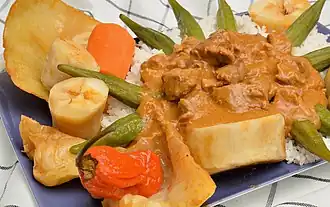 Mafé de bœuf sénégalais