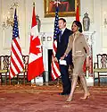 Peter MacKay et Condoleezza Rice, le 13 avril 2006
