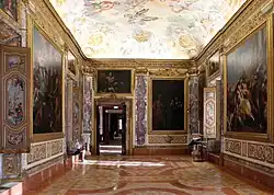Palazzo Buonaccorsi, salle de l'Énéide.