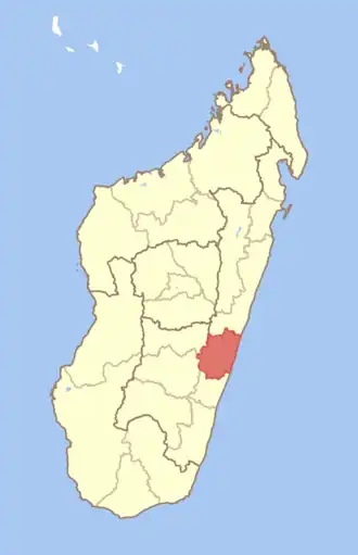 Localisation de Vatovavy