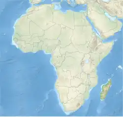 Localisation de Madagascar en Afrique
