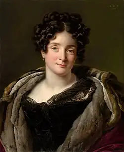 Madame Jacques-Louis-Étienne Reizet (Colette-Désirée-Thérèse Godefroy, 1782–1850) (1823), New York, Metropolitan Museum of Art.